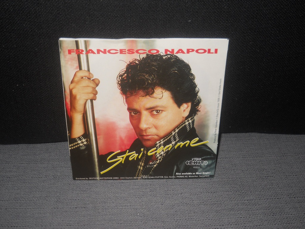 francesco napoli - stai con me (7'') italo disco