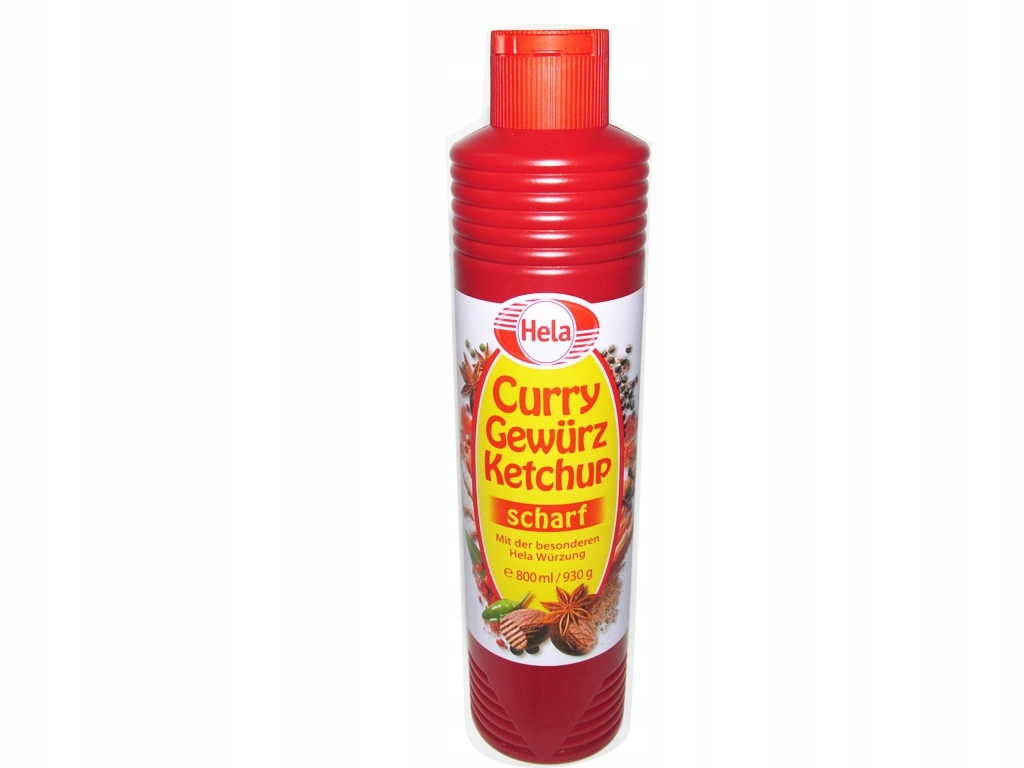HELA SOS CURRY GEWURZ KETCHUP SCHARF DUŻY 1kg 7527792400 oficjalne