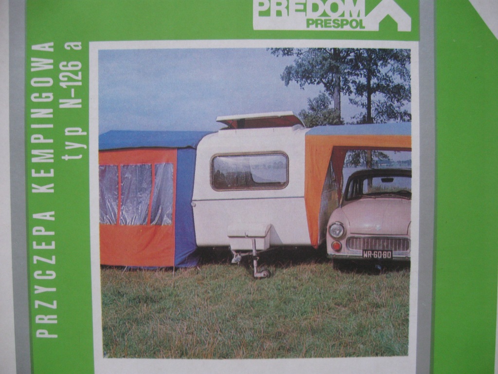 Prospekt PRZYCZEPA KEMPINGOWA typ N-126 a Predom
