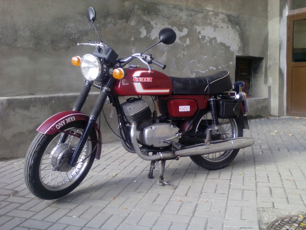 motocykl JAWA CZ 350