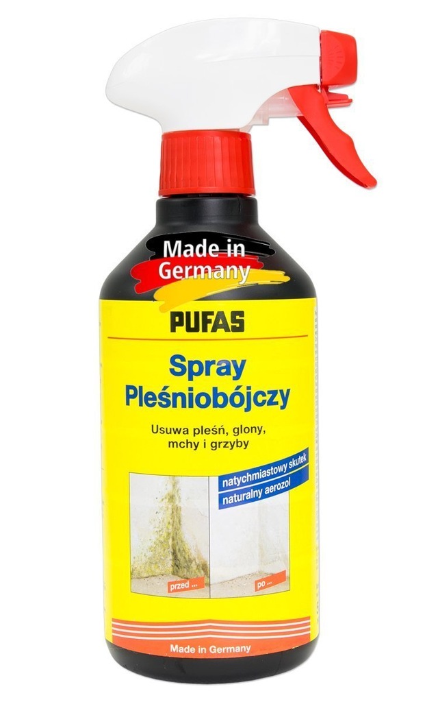 NIEMIECKI PREPARAT PRZECIW PLEŚNI I GRZYBOM PUFAS