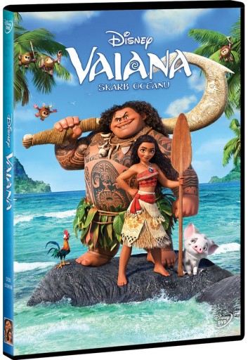 VAIANA SKARB OCEANU DISNEY DVD POLSKI DUBBING