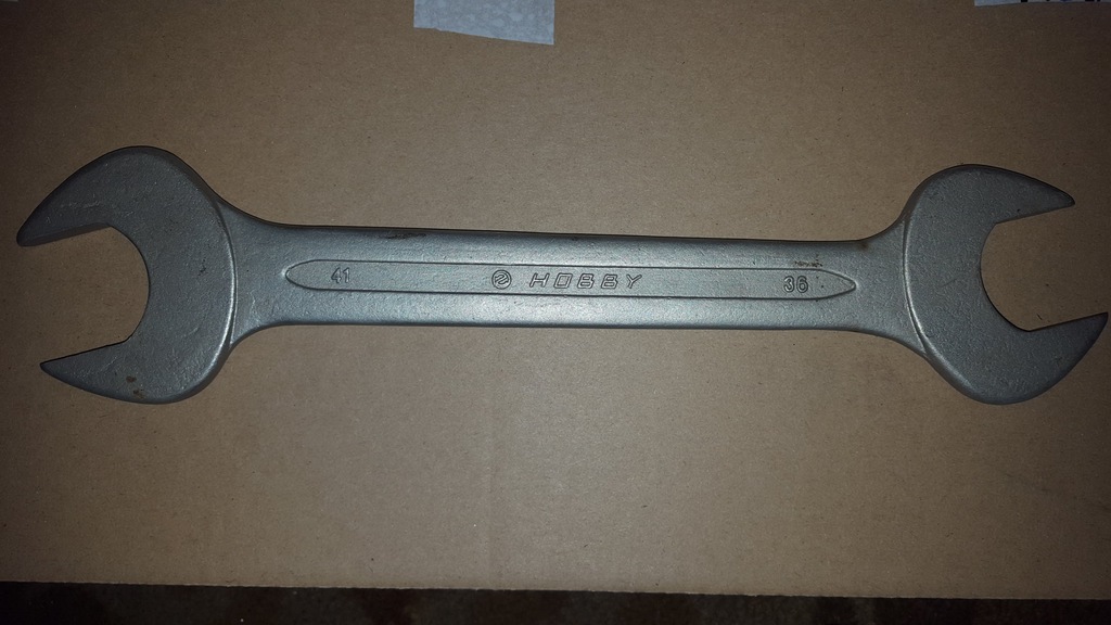 Klucz płaski 36 41 Hobby chrom vanadium