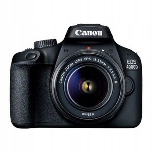 Aparat Reflex Canon EOS 4000D WIFI Czarny