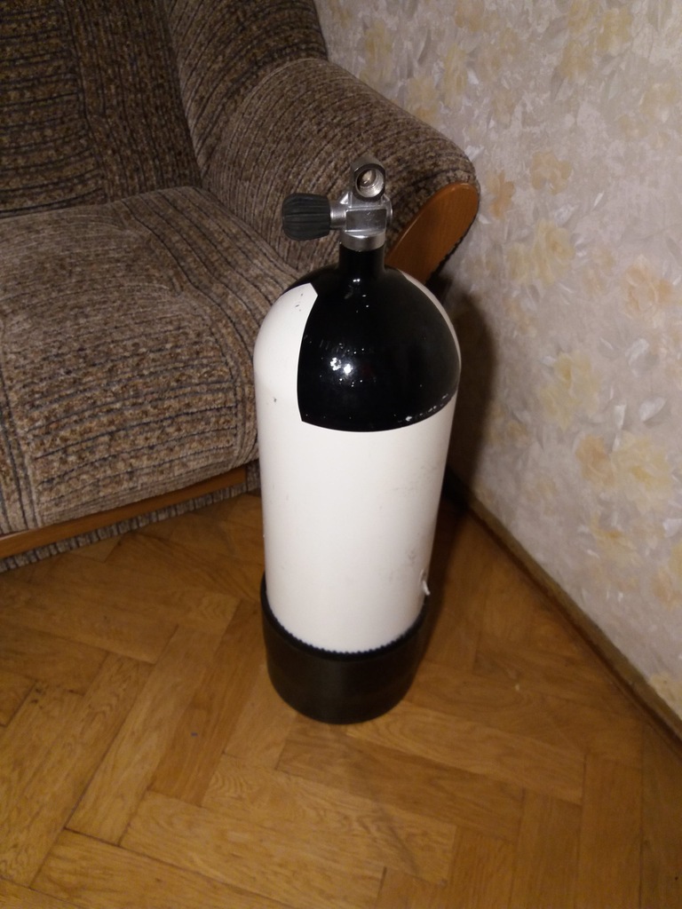 Butla nurkowa, FABER, 15 litrów, produkcji 2005