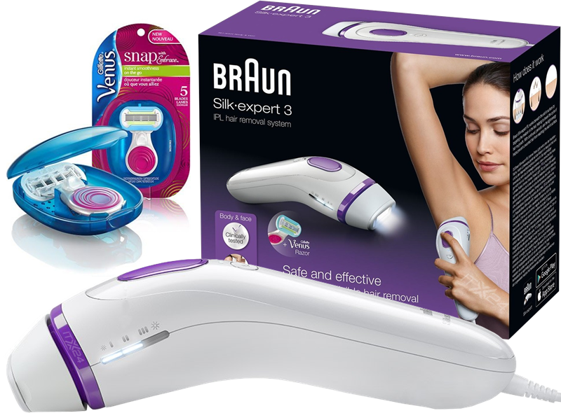 DEPILATOR LASEROWY Braun Silkexpert IPL BD3003 PL 6843560267