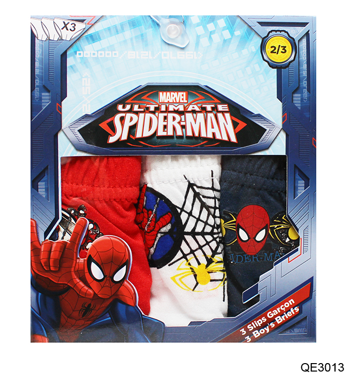 majtki majteczki Spiderman 3 pak 6/8 lat 116/128
