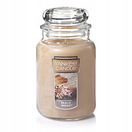 YANKEE CANDLE BEACH WOOD DUŻA tanio! NOWA!