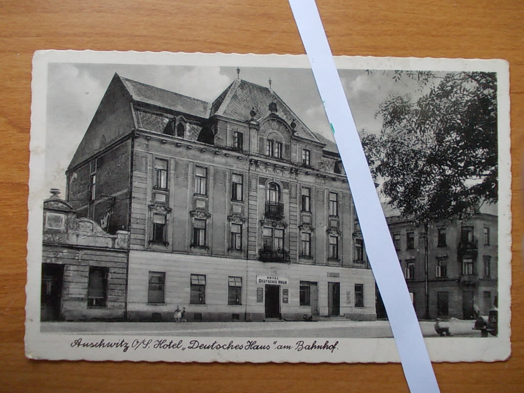 Oświęcim okupacja hotel przy dworcu