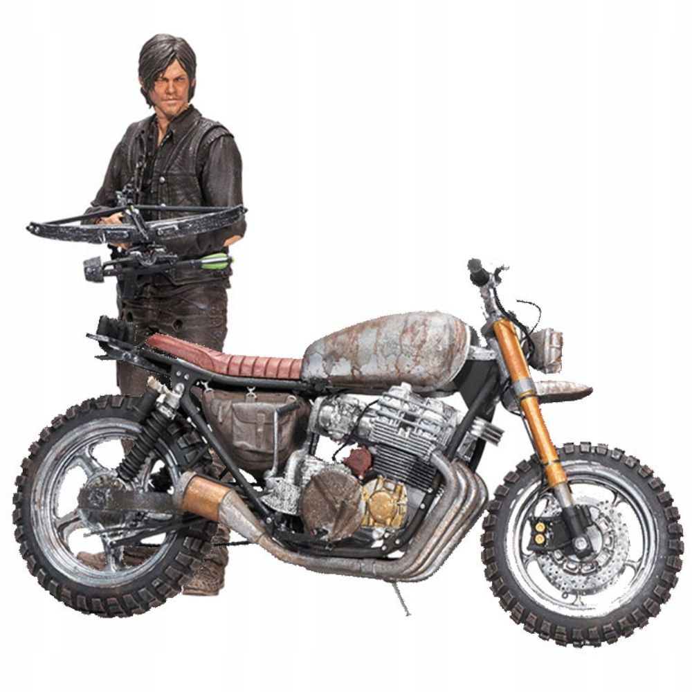 DARYL DIXON WALKING DEAD FIGURKA MOTOCYKL