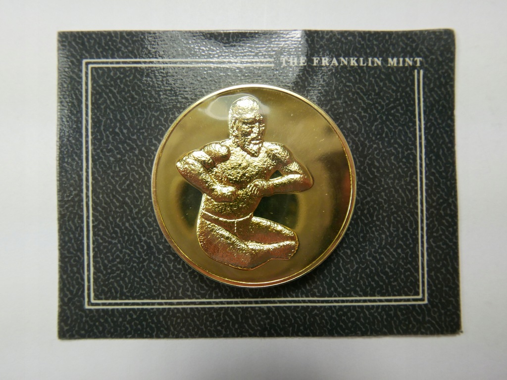 Medal F. Mint - 1983 USA - złocony - lustro - G521
