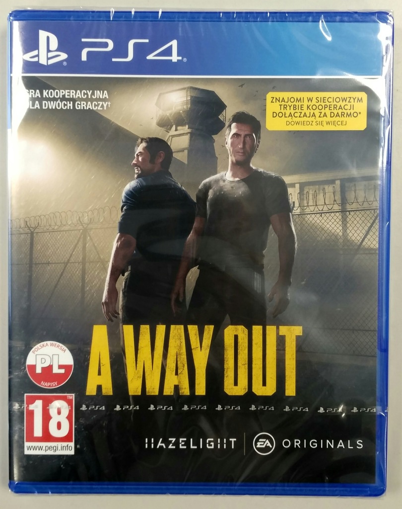 A WAY OUT / PS4 / PL / NOWA / KRAKÓW / NOWOŚĆ