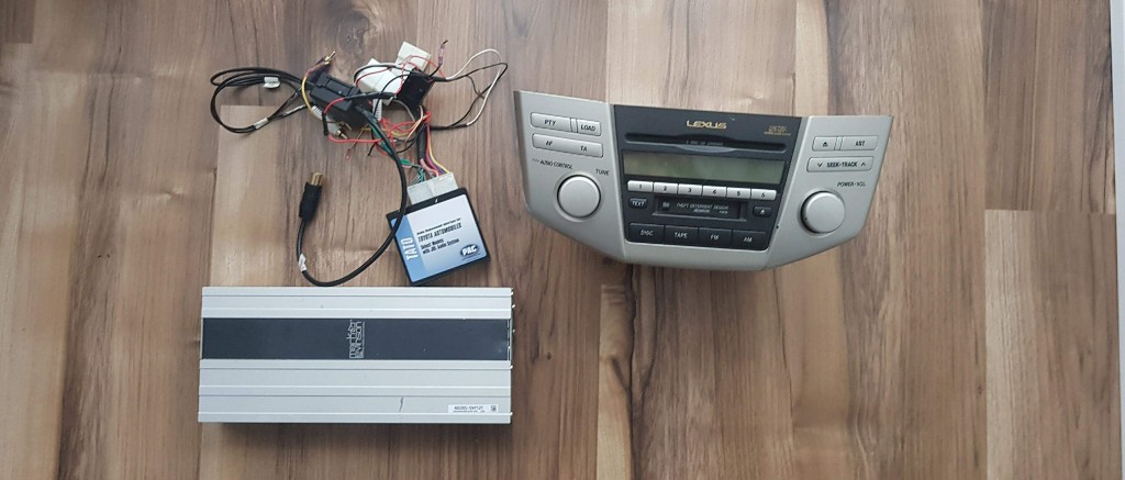 radio lexus lexusa wzmacniacz złącze rx300 I rx400
