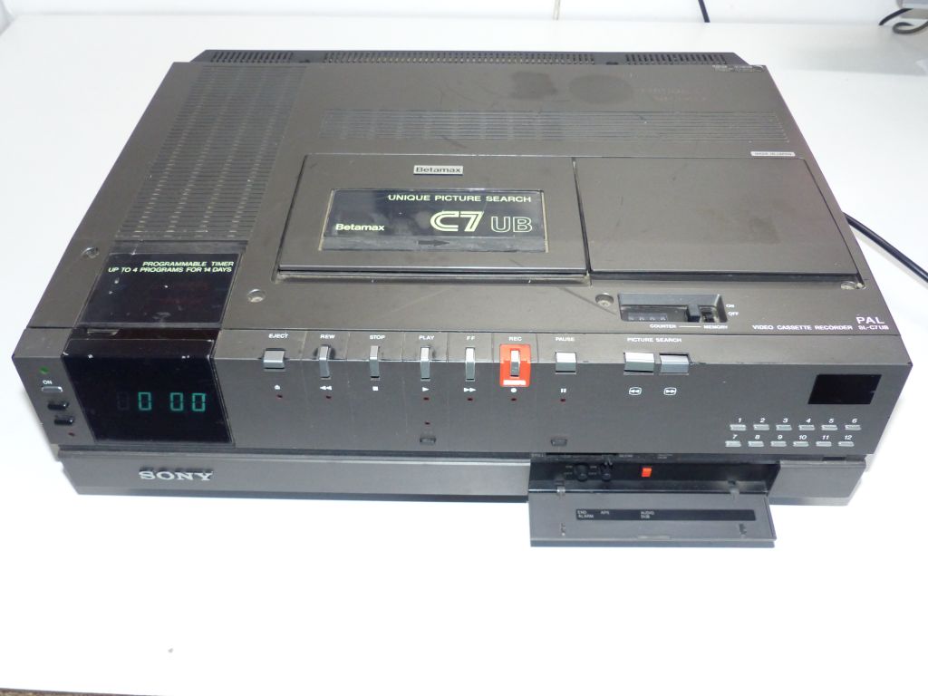 MAGNETOWID SONY BETAMAX SL-C7 UB NAGRYWARKA KASET