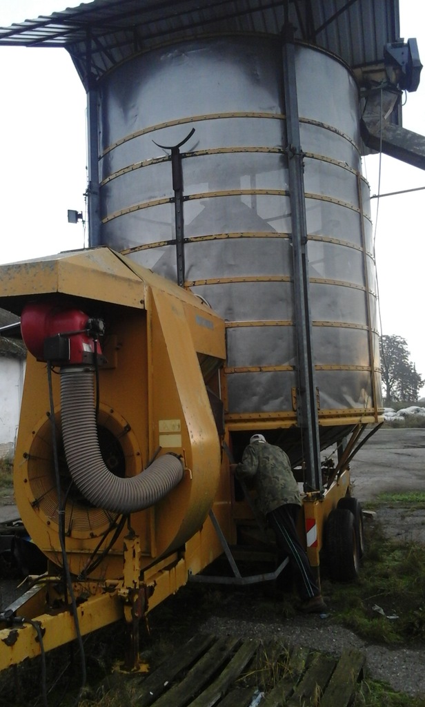 Suszarnia Mecmar,Agrimec 34 ton zboza,kukurydzy