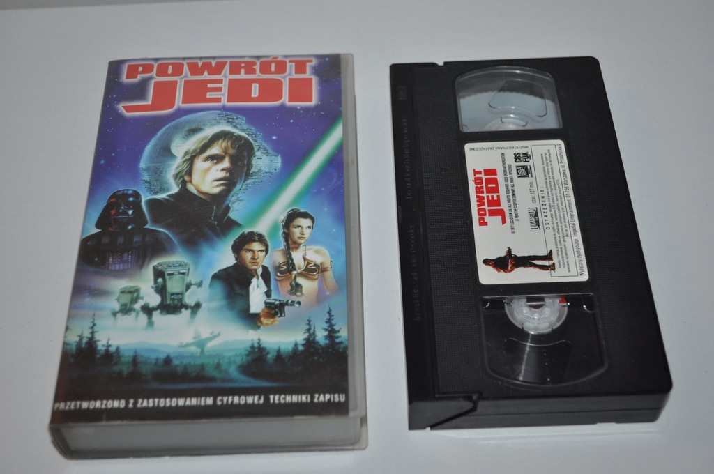 Kaseta Vhs Gwiezdne Wojny PowrÓt Jedi 7081692709 Oficjalne Archiwum Allegro 3380