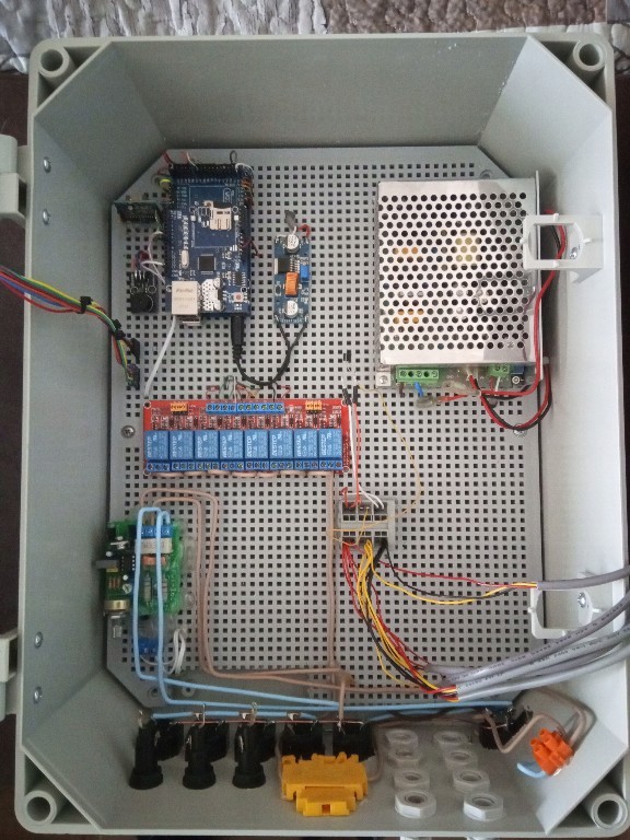 Arduino Mega, sterownik pieca z podajnikiem DIY