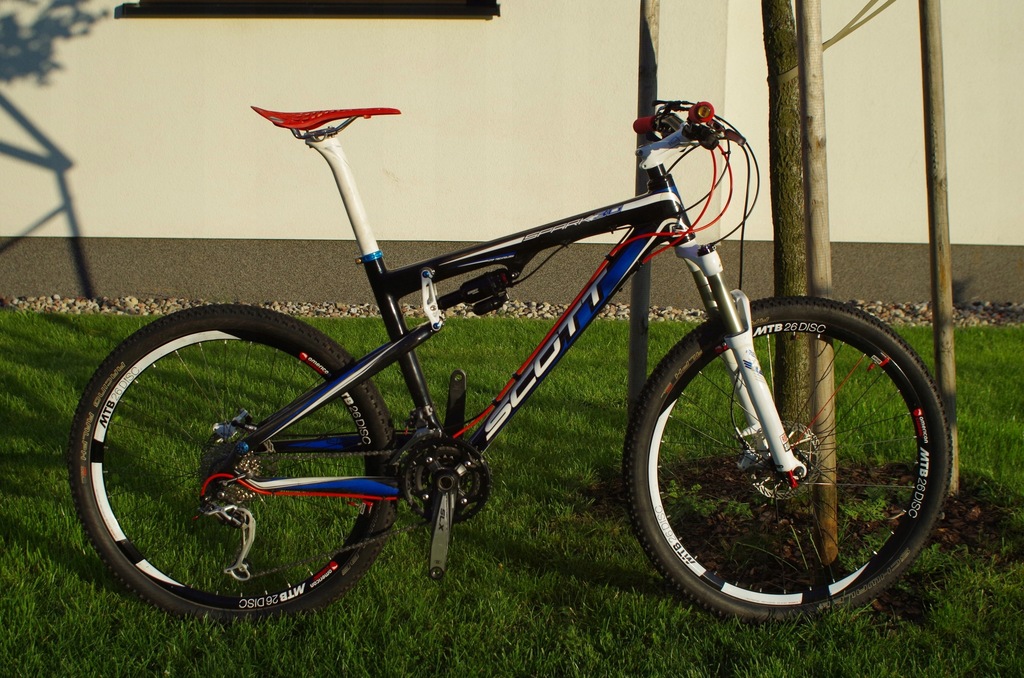 Scott Spark 30 (M) full carbon -10,5 kg- reba, slx