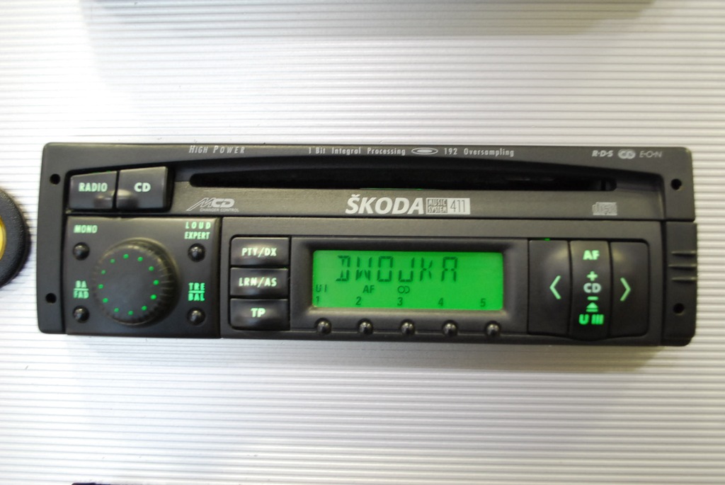 Oryginalne Radio Grundig Skoda Music System 411