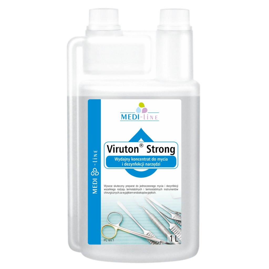 VIRUTON STRONG PREPARAT DO DEZYNFEKCJI NARZĘDZI 1L
