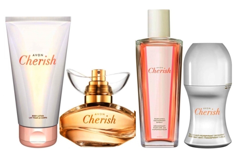 AVON Zestaw Perfumowany Cherish - 7568465458 - Oficjalne Archiwum Allegro