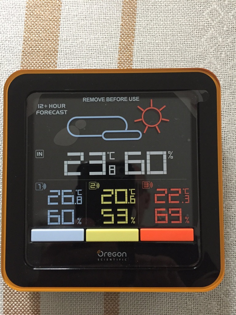 OREGON SCIENTIFIC RAR 502S bez czujników zew.