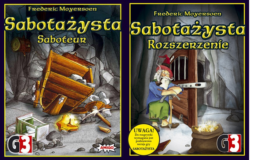 Sabotażysta + Sabotażysta Rozszerzenie - komplet