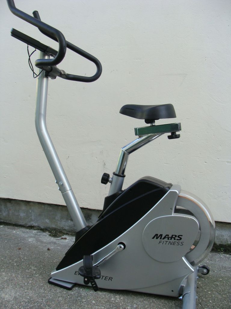 DUŻY ELEKTRONICZNY ROWER STACJONARNY MARS 150 KG 