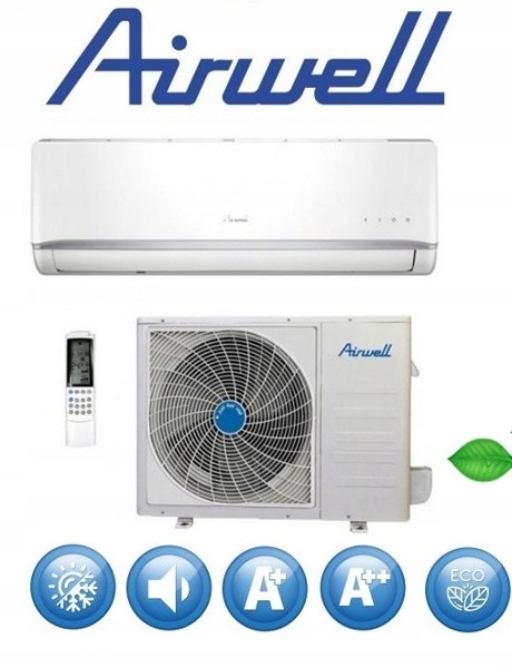 Klimatyzator naścienny AIRWELL 2,7 kW HKD 2017