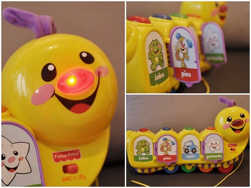 Fisher Price Gąsienica Gawędziarka N1197