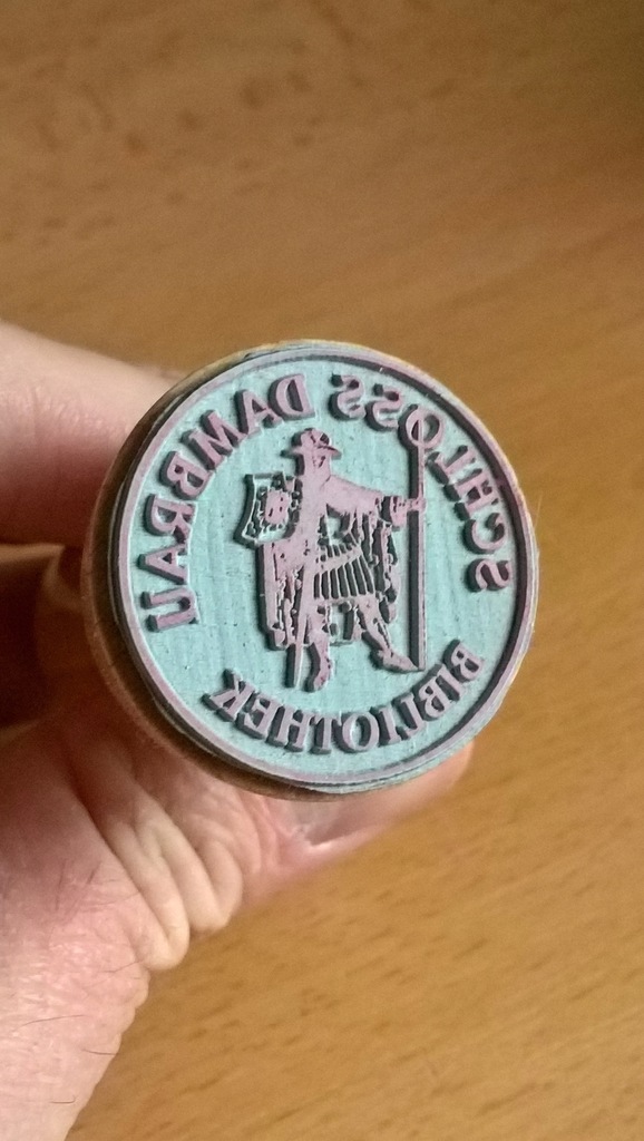 Dąbrowa Niemodlińska zamek stempel