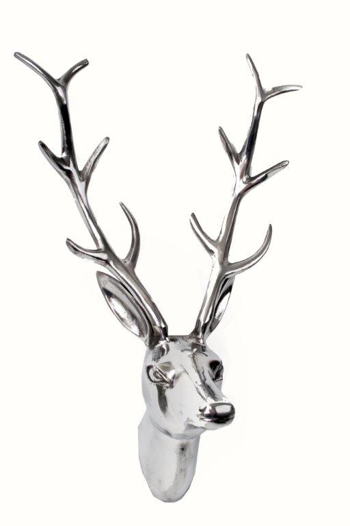 Figurka Jeleń Głowa Jelenia do powieszenia. Metal