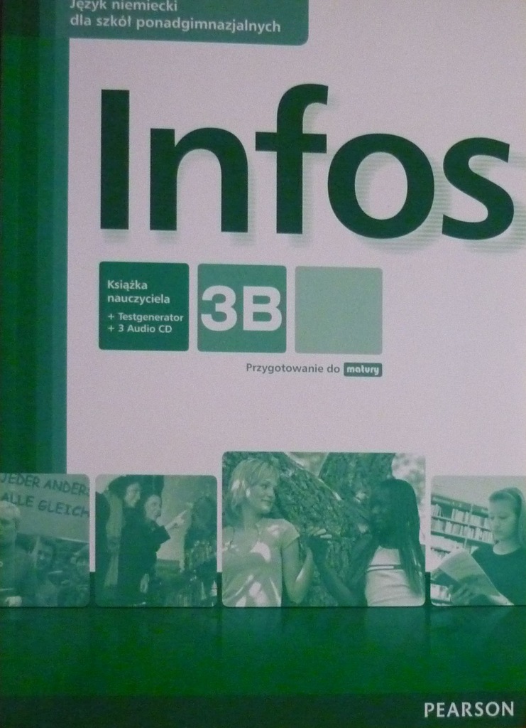 Infos 3B testy sprawdziany Audio CD niemiecki