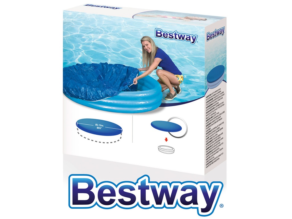 POKRYWA NA BASEN 150-170 CM DMUCHANY BESTWAY 58302