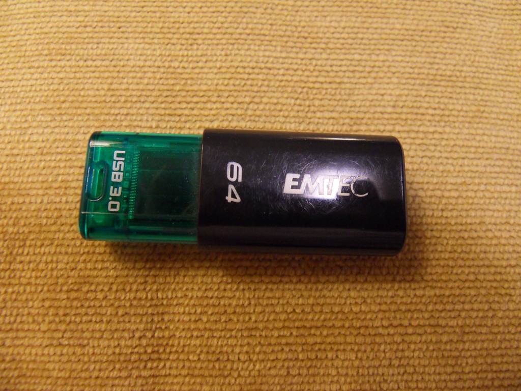 USZKODZONY Pendrive EMTEC Click 64GB USB 3.0