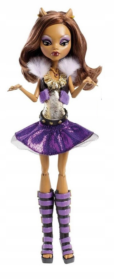 Monster High Upiorki Żyją Clawdeen dźwiękowa lalka