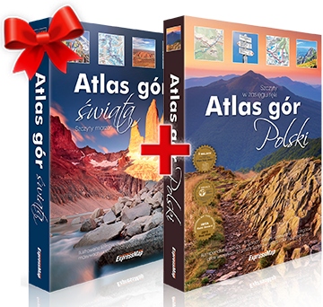 ATLAS GÓR ŚWIATA + ATLAS GÓR POLSKI PAKIET 2018 !