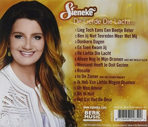 CD Sieneke - De Liefde Die Lacht