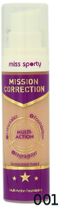 Miss Sporty podkład Mission Correction 001 +GRATIS