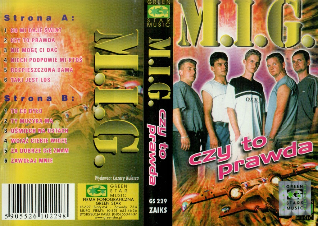 M.I.G. - Czy To Prawda | Green Star GS 229