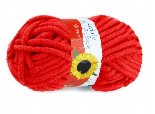 włóczka polarowa polskie polar kwiaty 8mm 40m 162