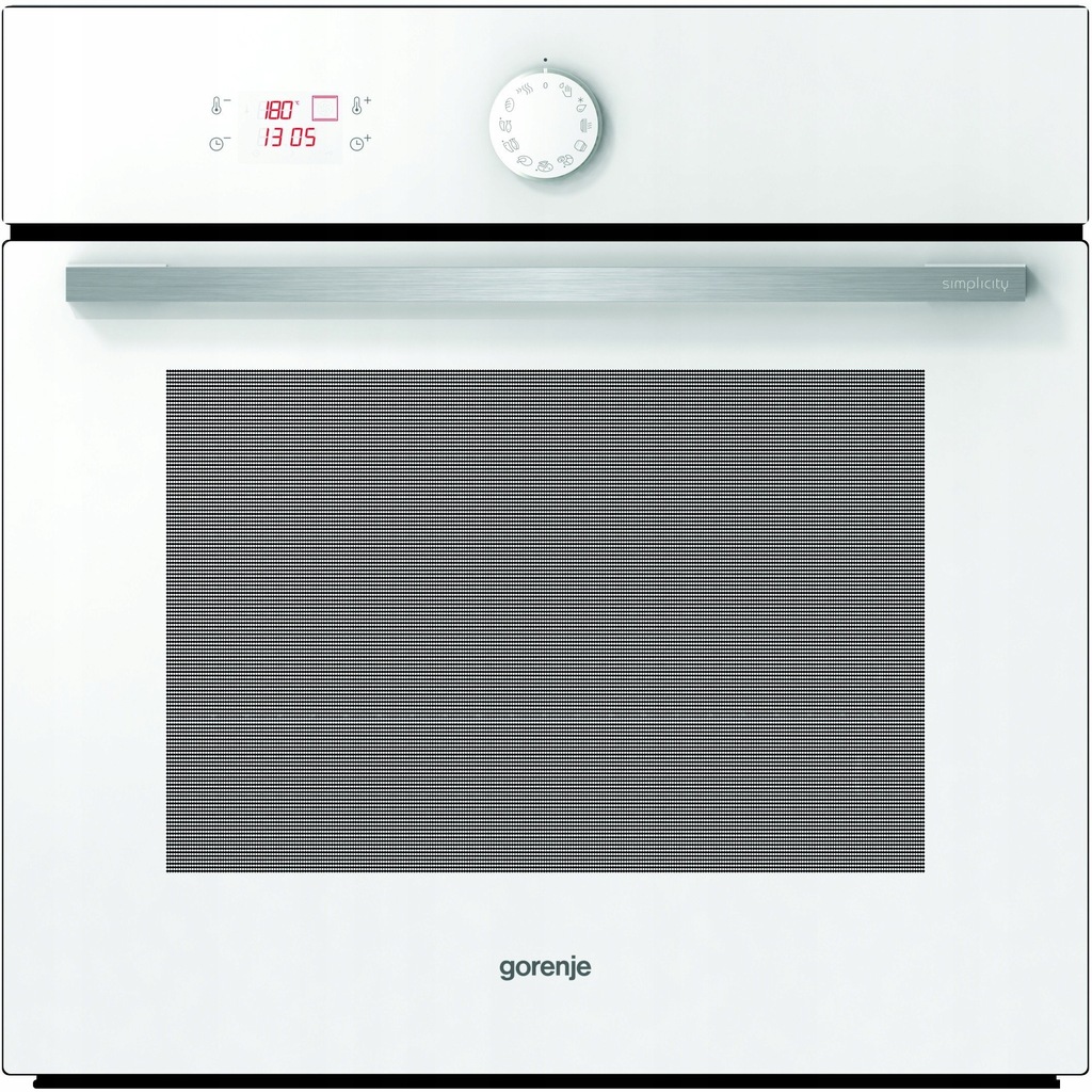 Piekarnik Gorenje MEBO76SY2W białe szkło