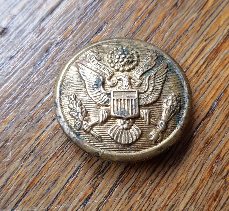 Guzik wojskowy Amerykański WW1 Scovill mfg co 1 WŚ