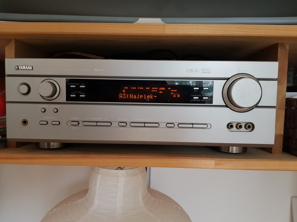 Amplituner Yamaha RX-V440 RDS 6.1 z pilotem