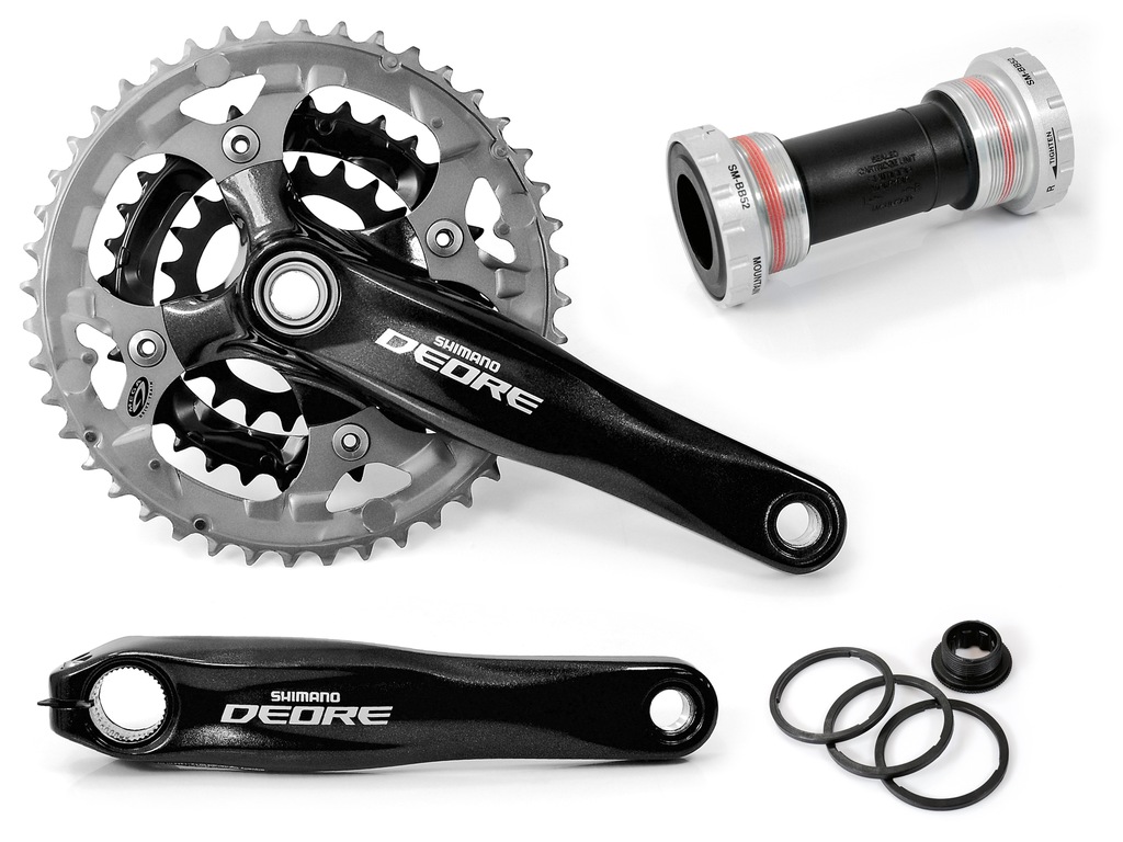 Korby SHIMANO Deore FC-M590 44x32x22 CZARNE 175