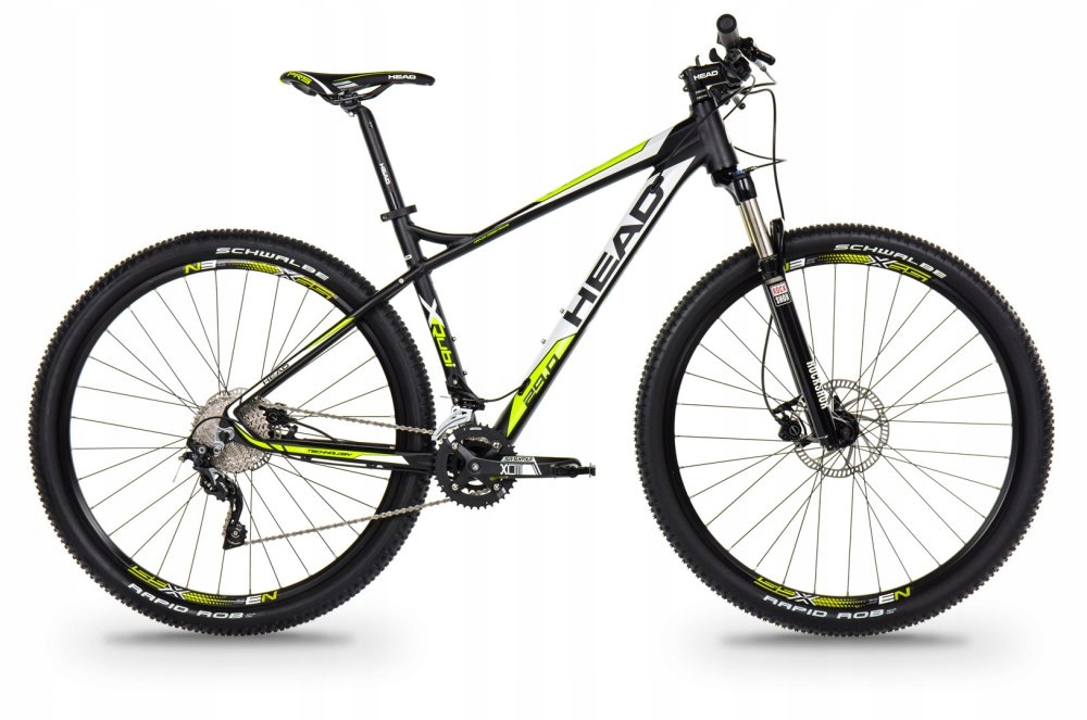 MTB Hardtail Head X-Rubi III 27,5 Czarny 56 Żółty