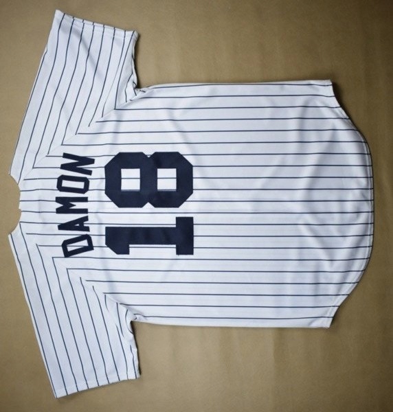 NEW YORK YANKEES MLB *DAMON* MAJESTIC koszulka M