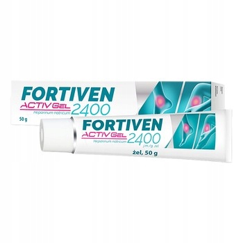 FORTIVEN ACTIV GEL 2400 j.m. HEPARYNY - 50g