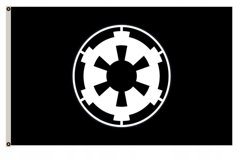 FLAGA BANNER IMPERIUM STAR WARS GWIEZDNE WOJNY