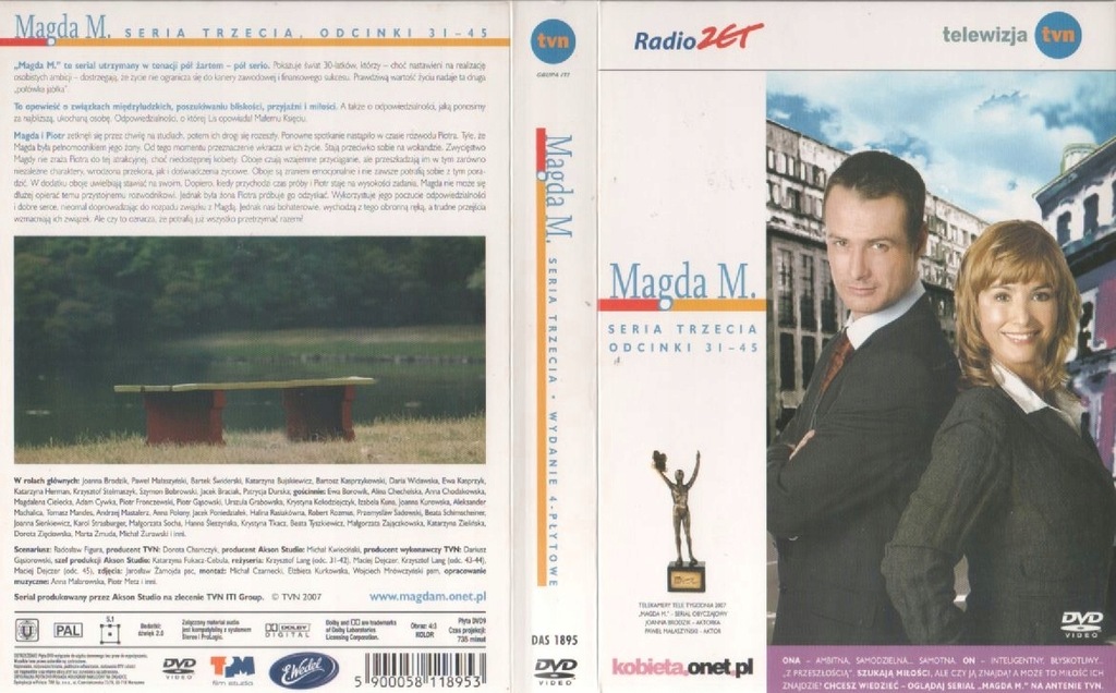 MAGDA M SEZON 3 [4DVD] PEŁNE OKAZJA CENOWA